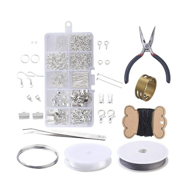 Jewelry Making Kit Sterling Beading Necklace Repair Tools DIY Craft Supplies